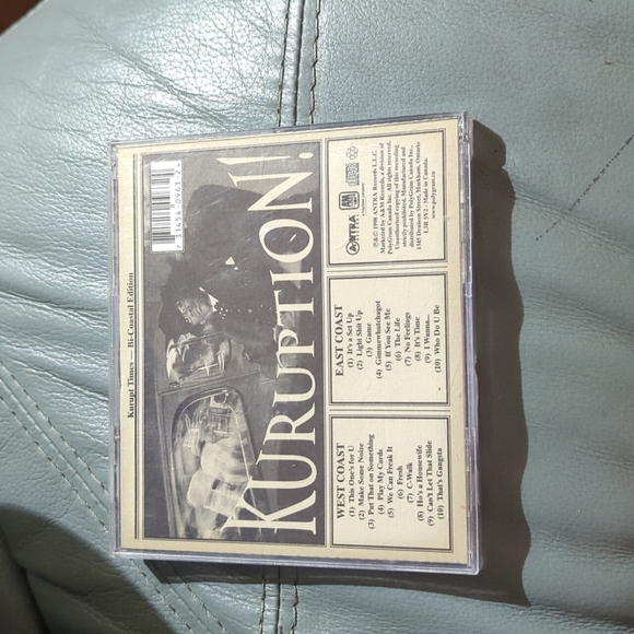 Kurupt Kuruption cd oop rare rap cd - Picture 5 of 5